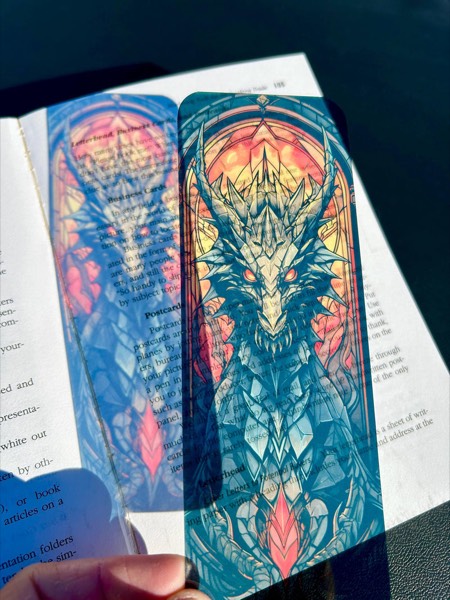 HELL Dragon Bookmark, a dragon bookmark