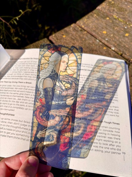Mother of Dragons Bookmark, a dragon bookmark